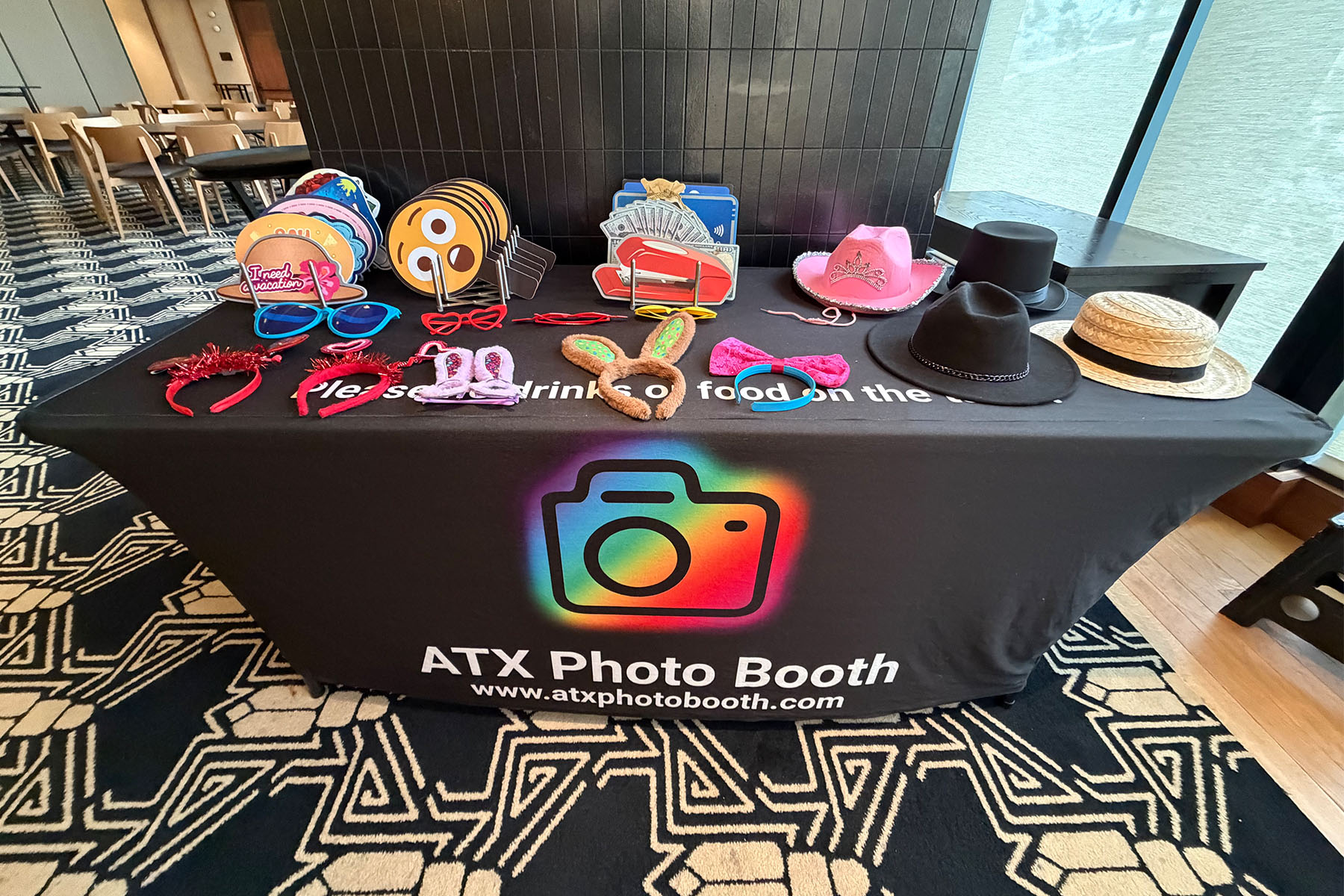ATX Photo Booth setup - Setup 04